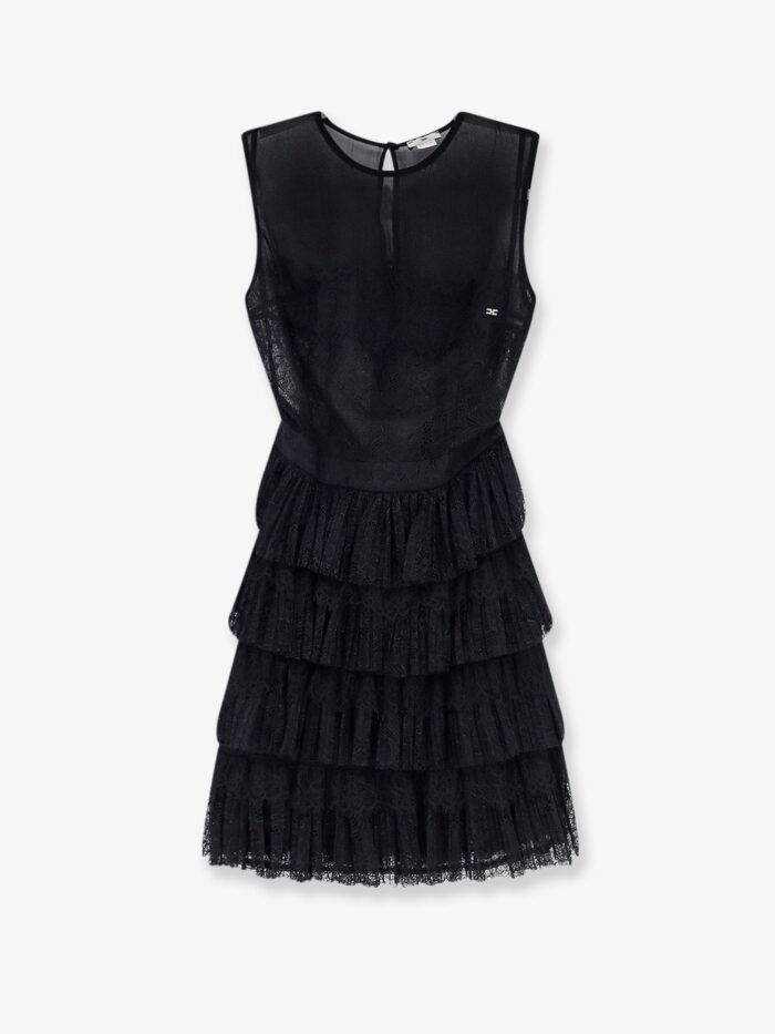 Elisabetta Franchi Lace Mini Dress