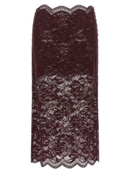Paco Rabanne Lace Skirt