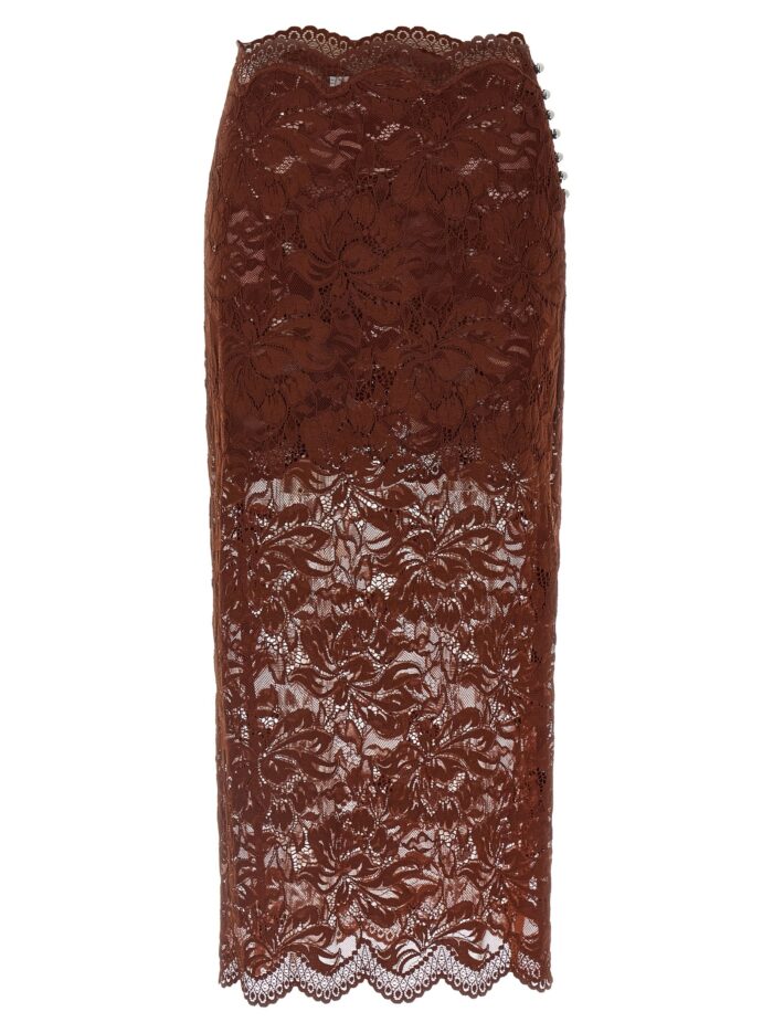paco rabanne lace skirt Paco Rabanne Lace Skirt