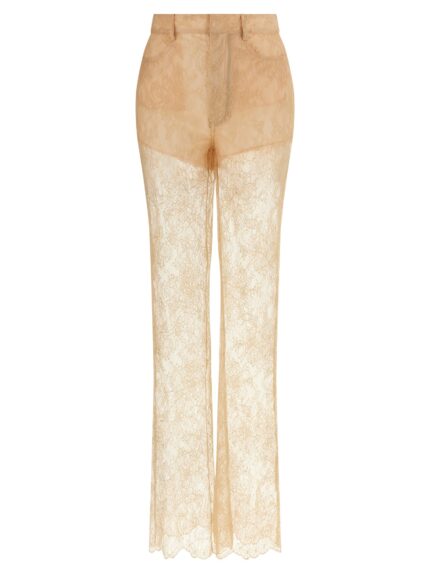 GIUSEPPE DI MORABITO Lace Trousers