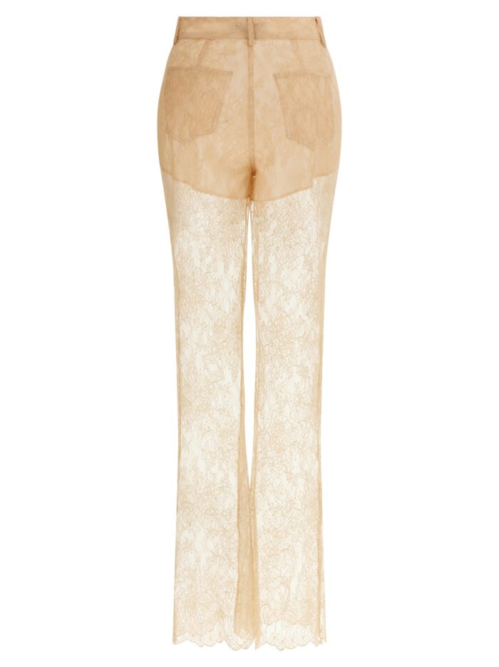GIUSEPPE DI MORABITO Lace Trousers