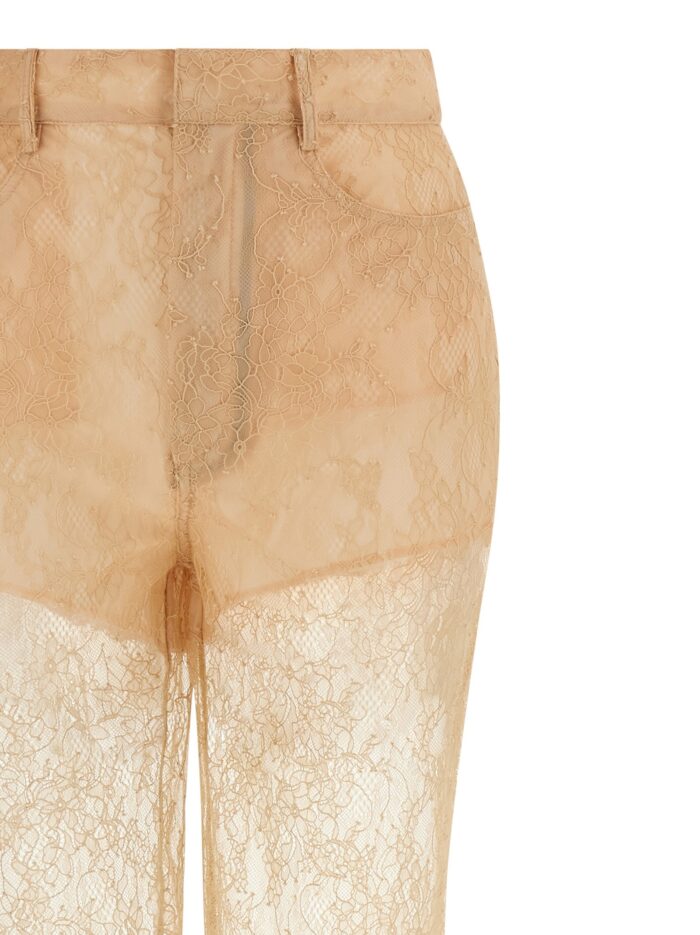 GIUSEPPE DI MORABITO Lace Trousers