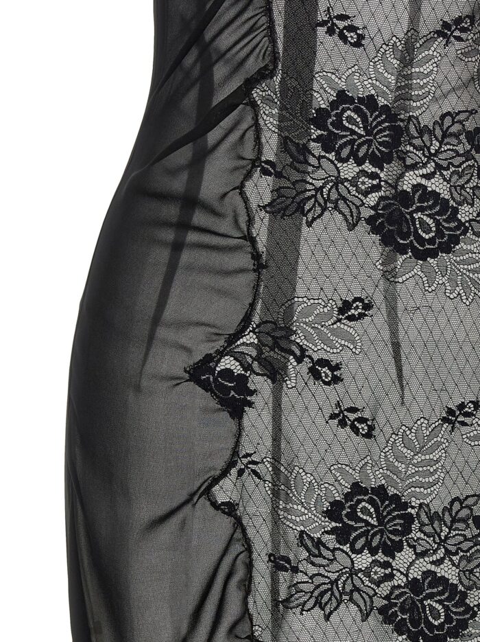 The Attico Lace Tulle Dress
