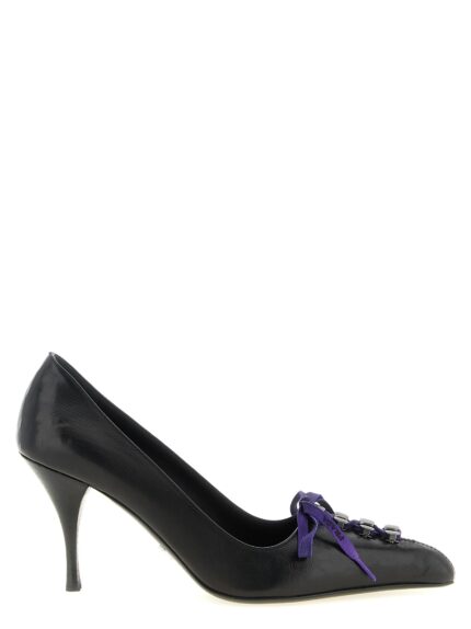 PRADA Lace-up Pumps