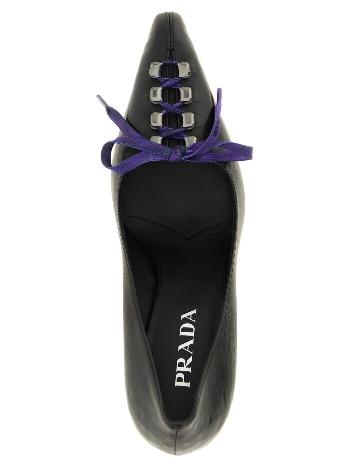 PRADA Lace-up Pumps