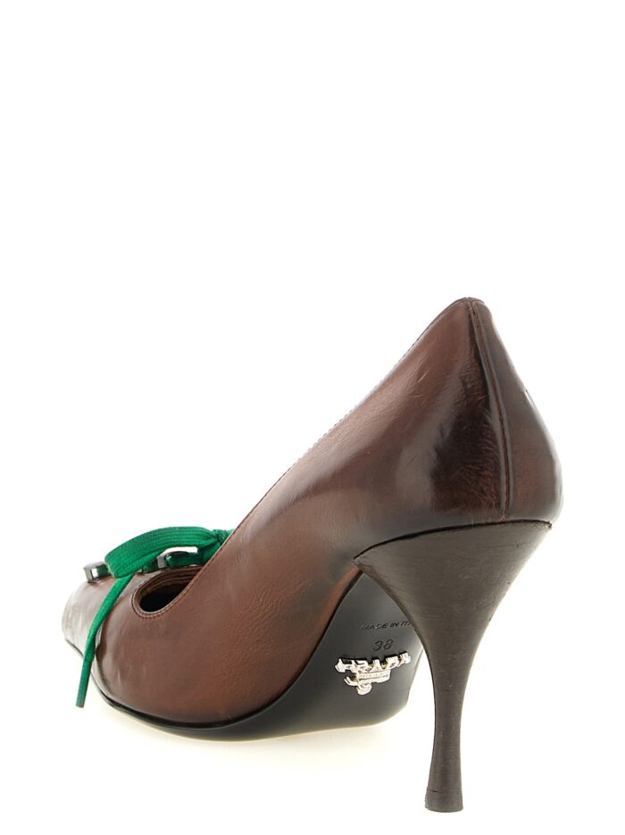 PRADA Lace-up Pumps