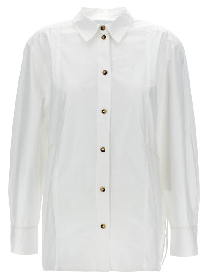 ganni lace up shirt GANNI Lace-up Shirt
