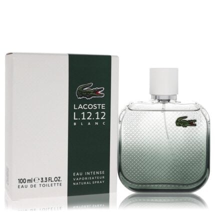 Lacoste Eau De Lacoste L.12.12 Blanc Eau Intense By Lacoste - Eau De Toilette Spray 3.3 Oz