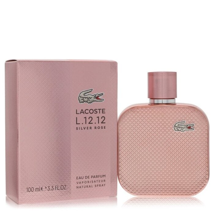 Lacoste Eau De Lacoste L.12.12 Silver Pink By Lacoste - Eau De Parfum Spray 3.3 Oz - Image 1