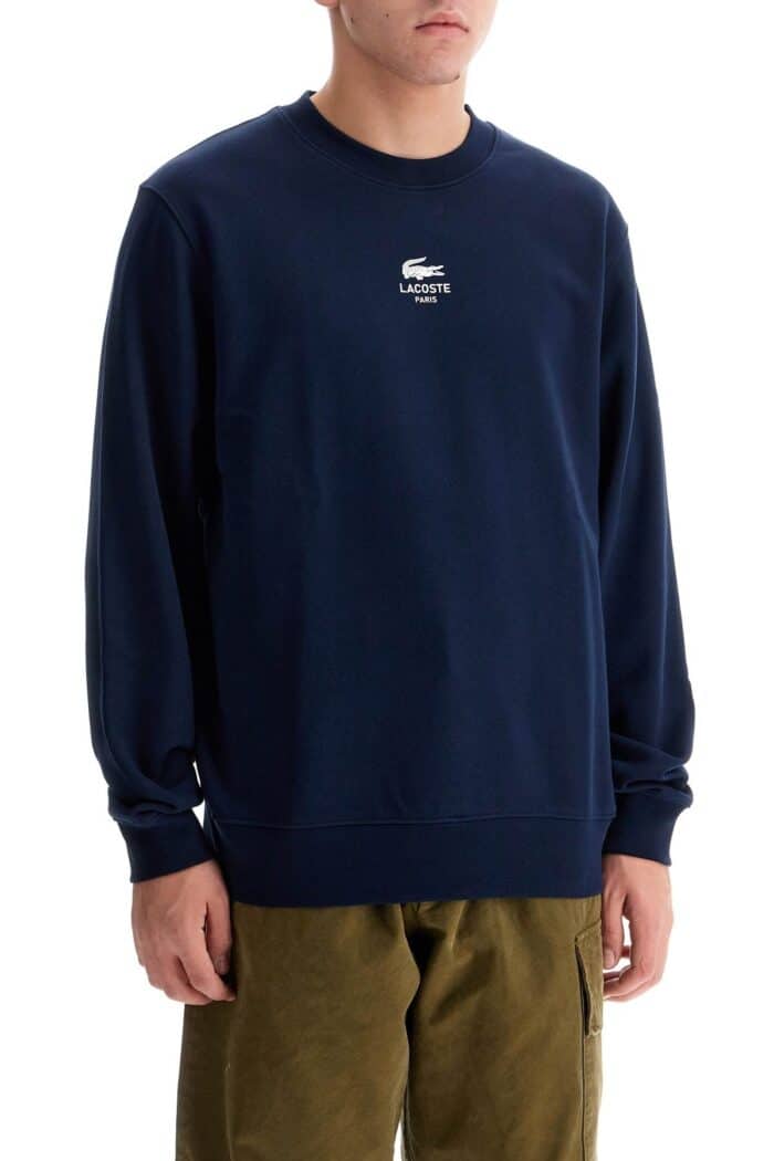 LACOSTE Classic Fit Crewneck Sweatshirt