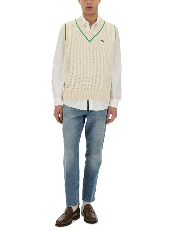 Lacoste COTTON KNIT VEST