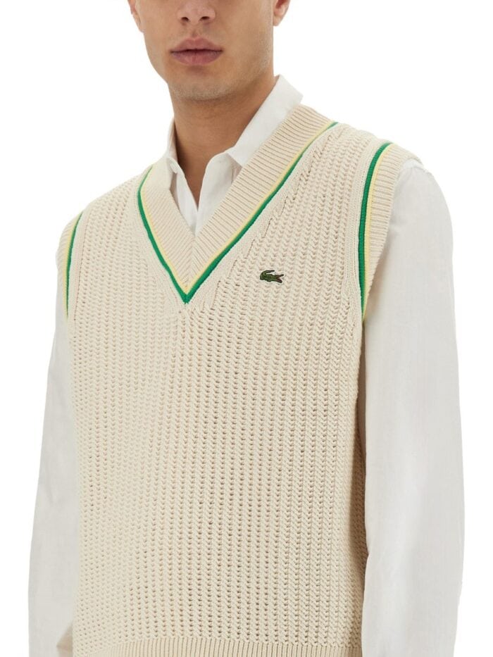 Lacoste COTTON KNIT VEST