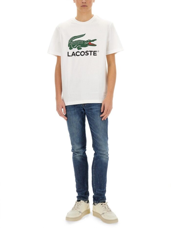 Lacoste COTTON T-SHIRT WITH PRINT