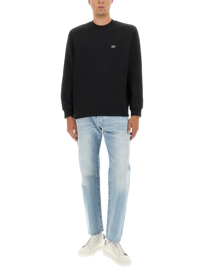 Lacoste FLEECE SWEATSHIRT WITH LOGO