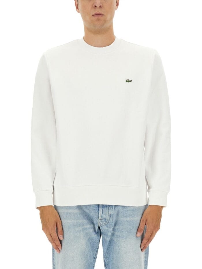 Lacoste FLEECE SWEATSHIRT WITH LOGO