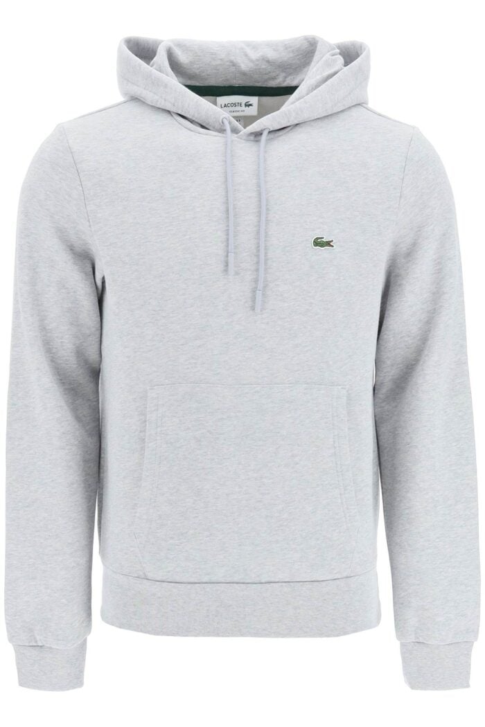 LACOSTE Hoodie With Logo Patch