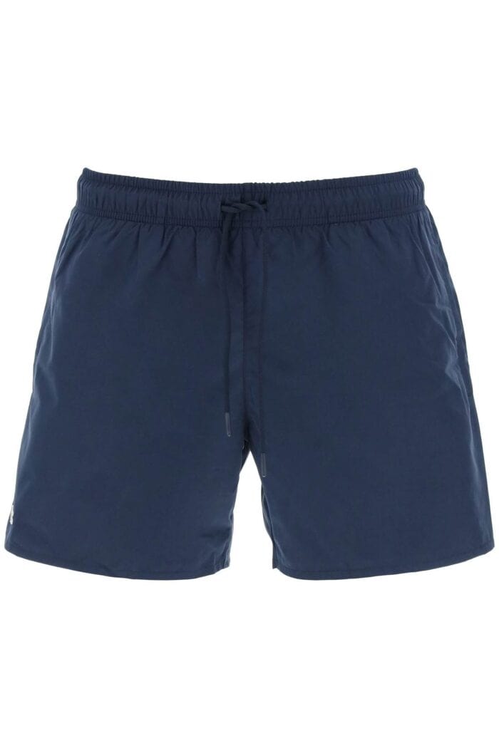 Lacoste Logo Patch Swim Shorts