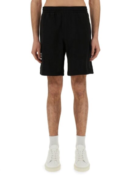 Lacoste SHORT CARGO IN COTONE FELPATO