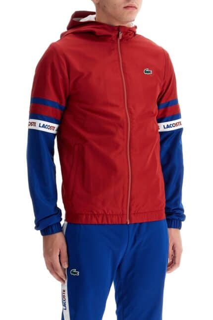 LACOSTE Sporty Jacket With Contrasting Sleeves