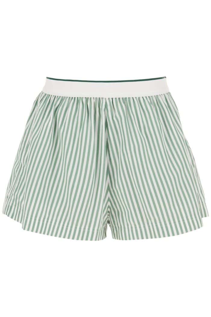 Lacoste Striped Cotton Shorts