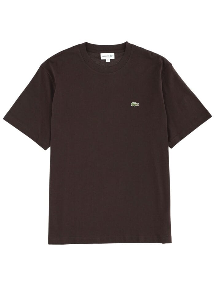 lacoste t shirt with logo Lacoste T-SHIRT WITH LOGO