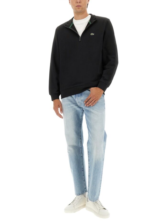 Lacoste THREE-QUARTER ZIPPER SWEATSHIRT