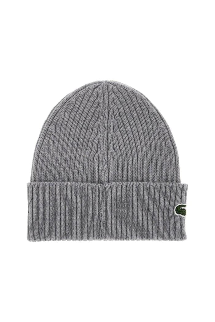 LACOSTE Wool Beanie Hat