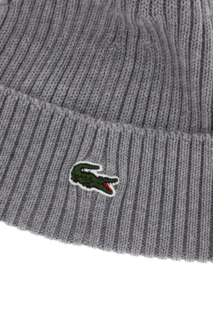 LACOSTE Wool Beanie Hat
