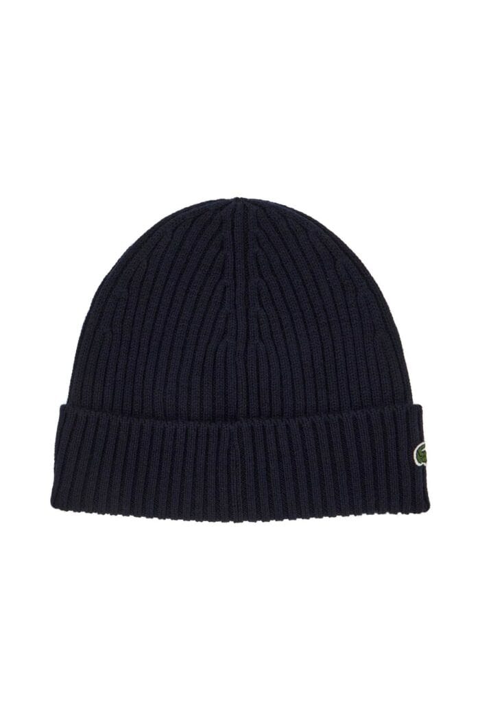 LACOSTE Wool Beanie Hat