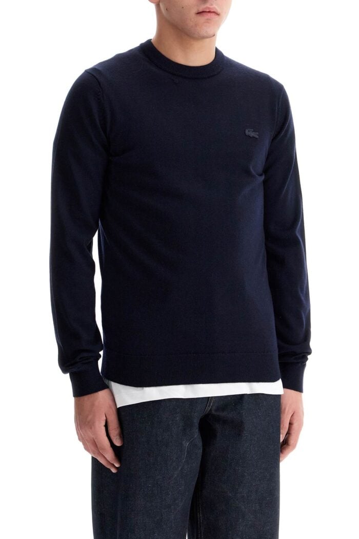 LACOSTE Wool Crewneck Pullover