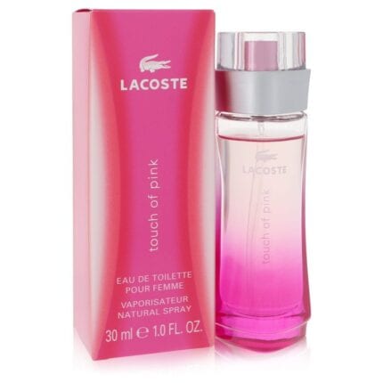 Touch Of Pink By Lacoste - Eau De Toilette Spray 1 Oz
