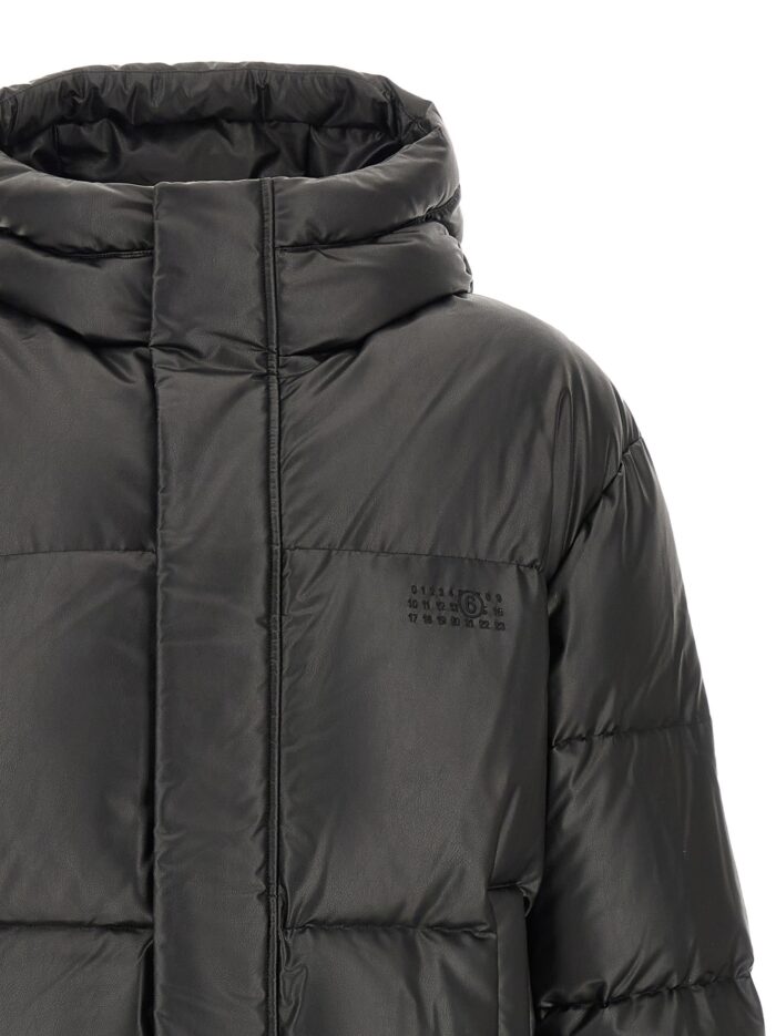 MM6 MAISON MARGIELA Lacquered Finish Down Jacket