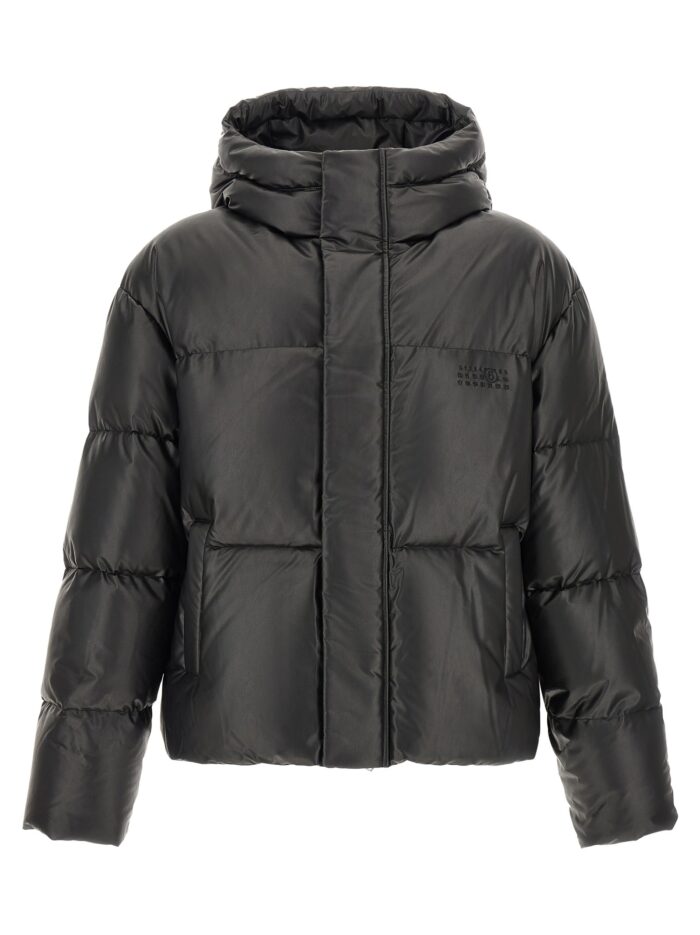 mm6 maison margiela lacquered finish down jacket MM6 MAISON MARGIELA Lacquered Finish Down Jacket
