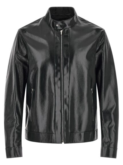 Fendi Lacquered Leather Blouson