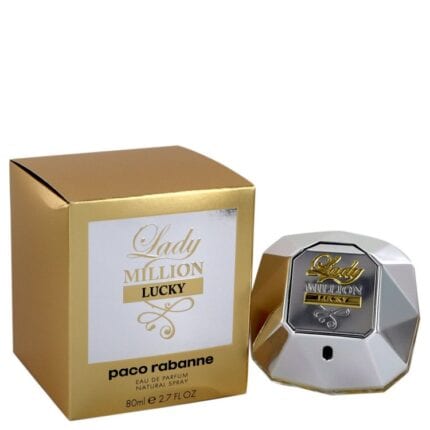 Lady Million Lucky By Paco Rabanne - Eau De Parfum Spray 2.7 Oz