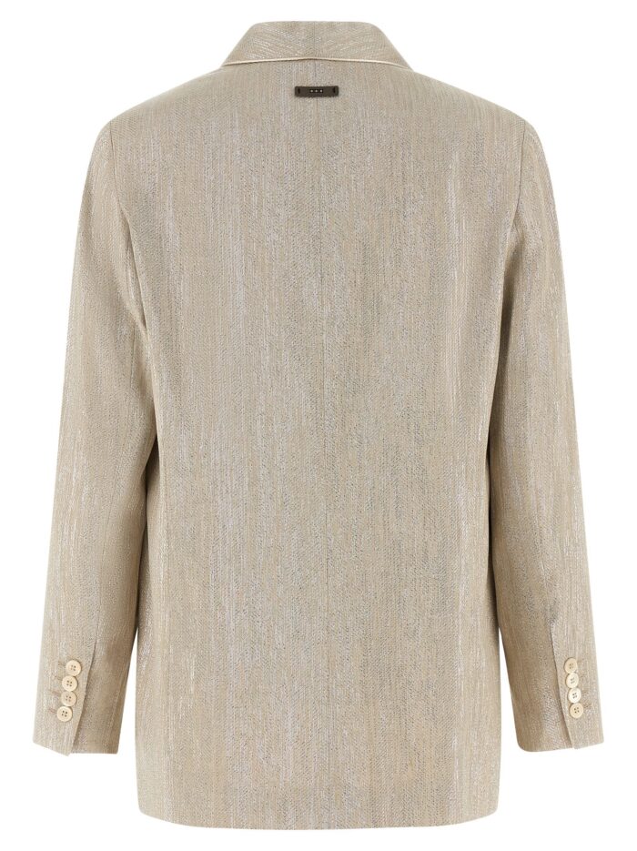 PESERICO Lamé Thread Blazer