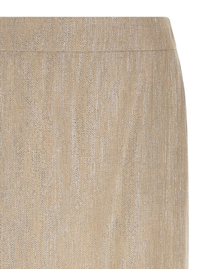 PESERICO Lamé Thread Skirt