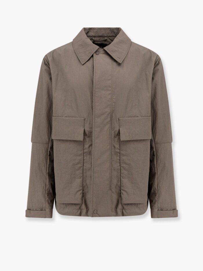 Laminar Nylon Jacket With Maxi Pockets