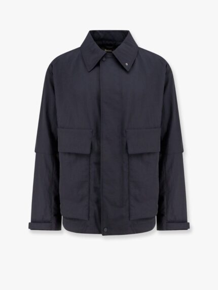 Laminar Nylon Jacket With Maxi Pockets
