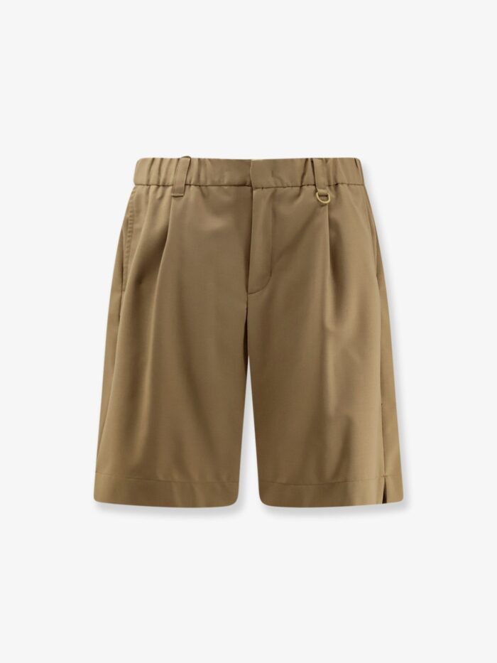 laminar wool blend bermuda shorts LAMINAR Wool Blend Bermuda Shorts