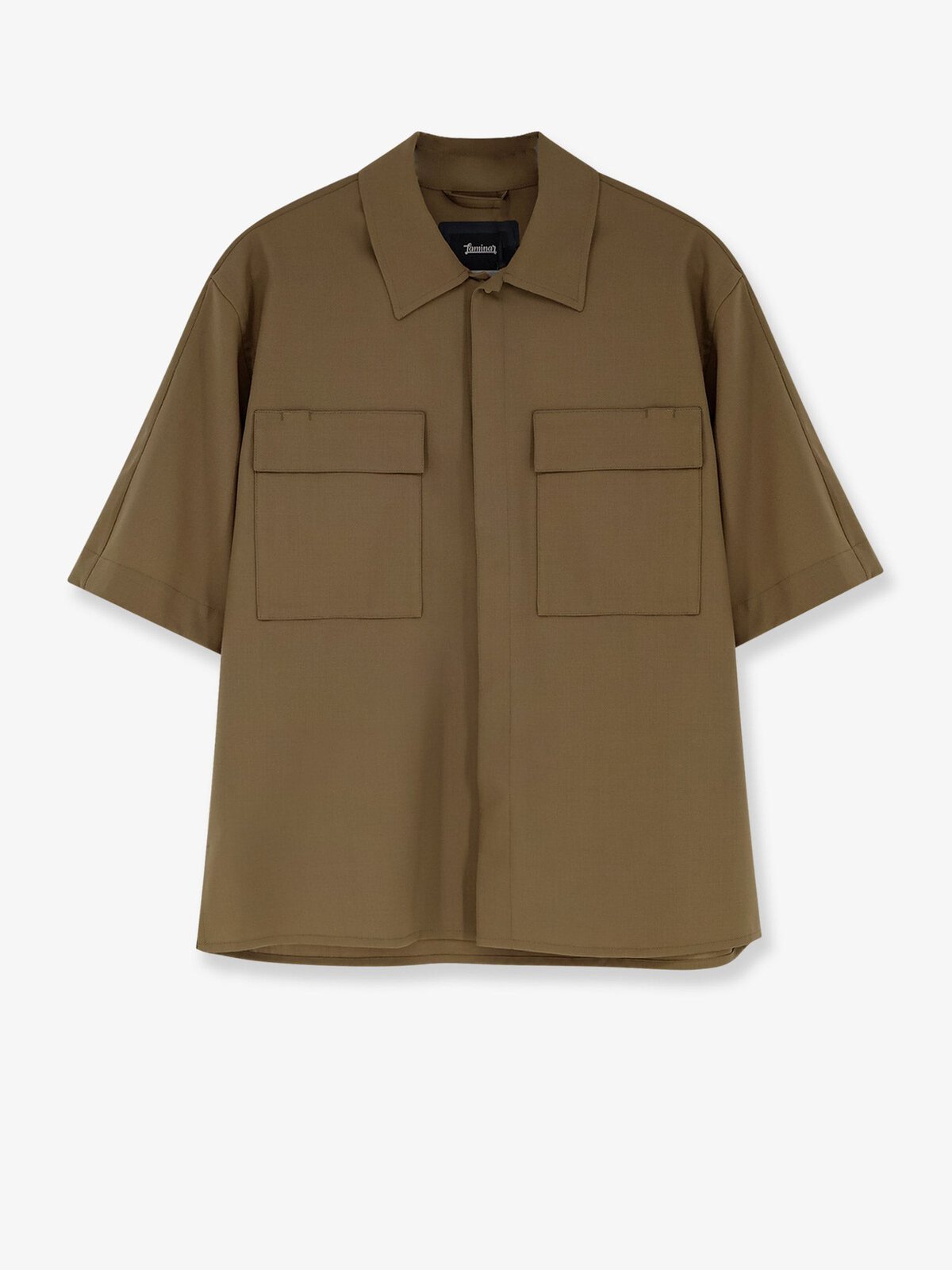 LAMINAR Wool Blend Shirt