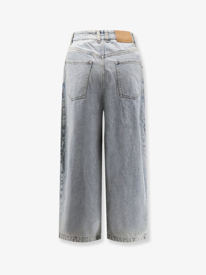 LAMRONS Balloon Fit Blue Denim Jeans