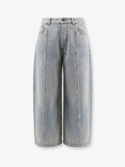 LAMRONS Balloon Fit Blue Denim Jeans