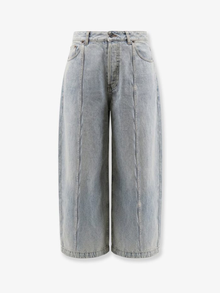 LAMRONS Balloon Fit Blue Denim Jeans