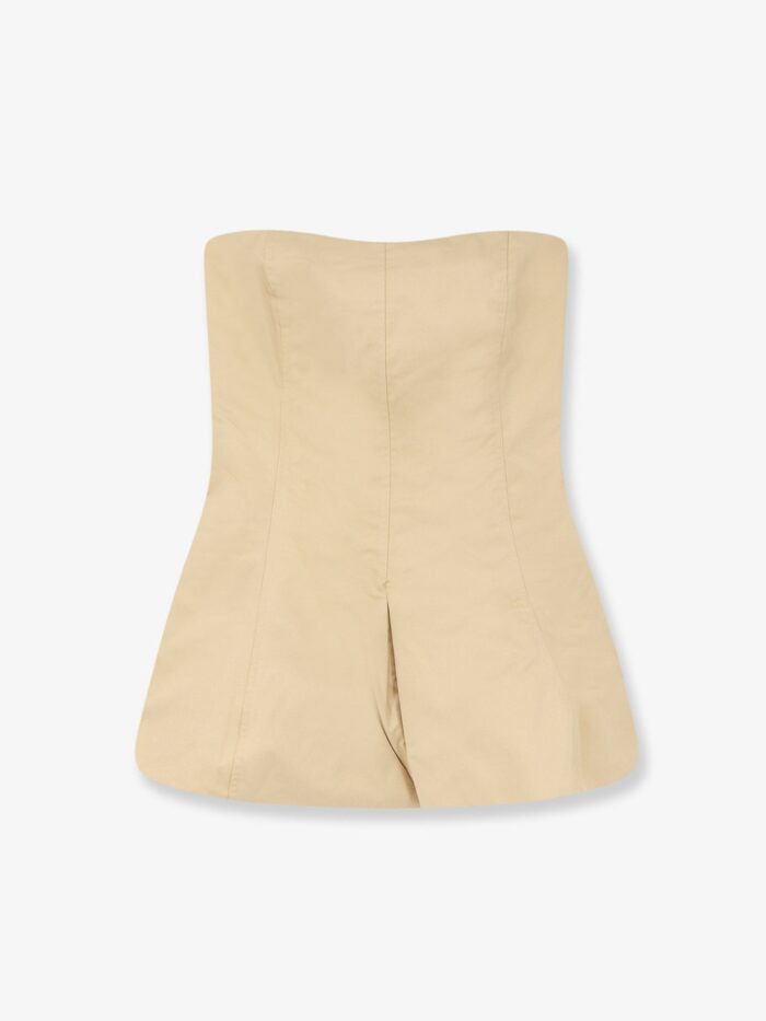 LAMRONS Cotton And Silk Blend Top