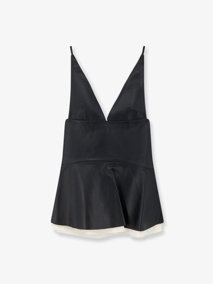 LAMRONS Leather Top