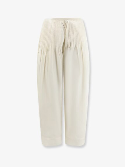 LAMRONS Modal And Silk Blend Trousers