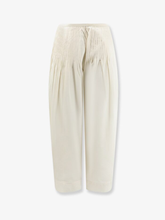 LAMRONS Modal And Silk Blend Trousers