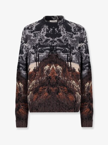 Laneus Cotton And Wool Sweatshirt