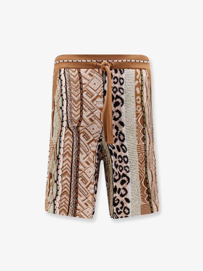 laneus cotton blend bermuda shorts Laneus Cotton Blend Bermuda Shorts